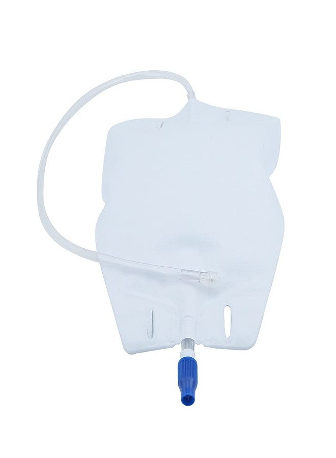 Lifevv 3 Pack Urine Drainage Bag, Nephrostomy Bag with Twist Drain Valve, 20'' Silicone Tube and Cloth Backing (750ML) - Image 5